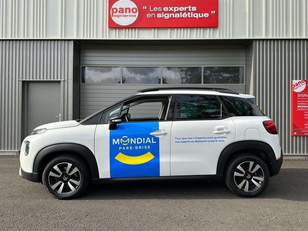 Covering véhicule professionnel